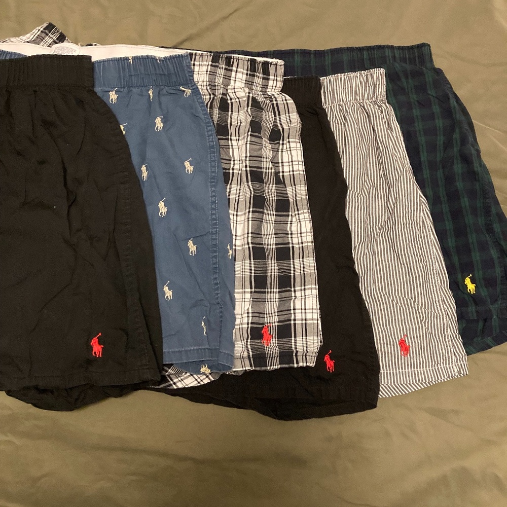 (lot of 6)Men's boxer shorts Polo By Ralph Lauren